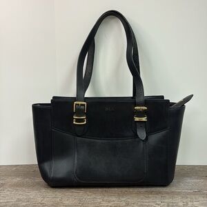 Lauren Ralph Lauren Black Shoulder Bag
